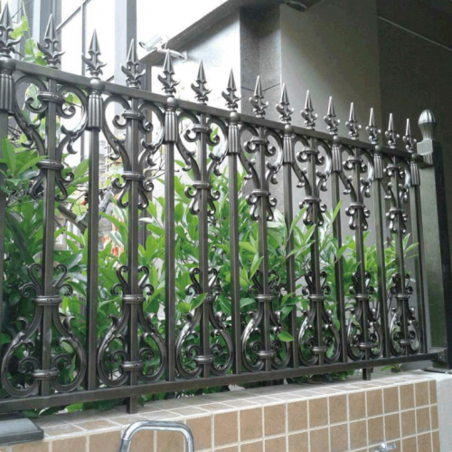 锌钢铁艺庭院围栏